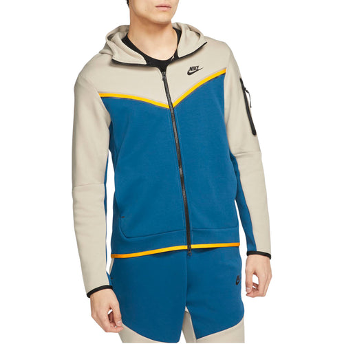 Nike Sportswear Tech Fleece Taped Full-zip Hoodie Mens Style : Cu4489