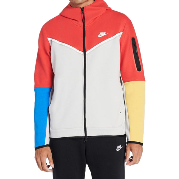 Nike Sportswear Tech Fleece Taped Full-zip Hoodie Mens Style : Cu4489