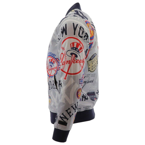 Pro Standard Ny Yankees Aop Satin Jacket Mens Style : Lny632054