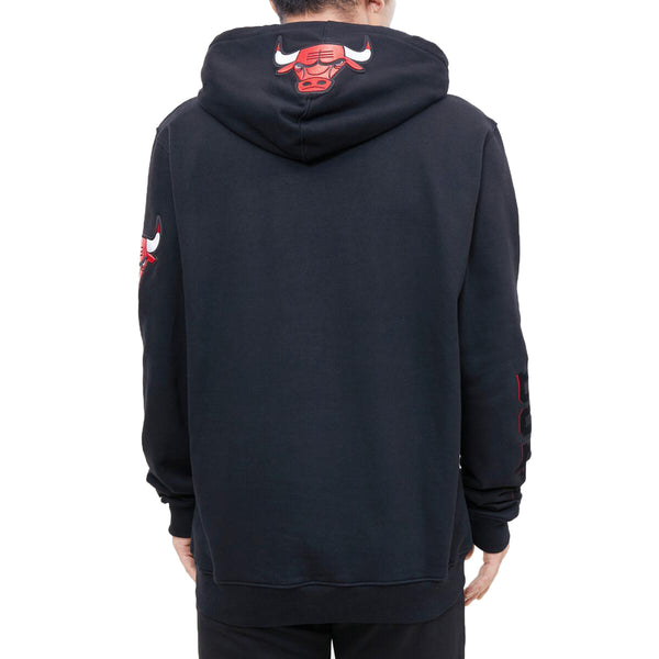 Pro Standard Nba Chicago Bulls Stacked Logo Hoodie Mens Style : Bcb552607