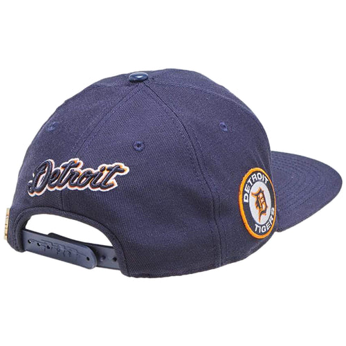 Pro Standard Detroit Tigers Logo Snapback Hat Mens Style : Ldt730799
