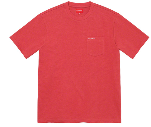 Supreme S/s Pocket Tee Mens Style : Fw21kn88