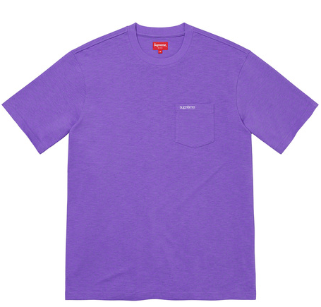 Supreme S/s Pocket Tee Mens Style : Fw21kn88