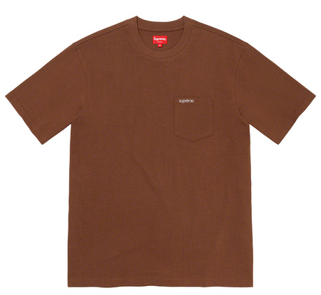 Supreme S/s Pocket Tee Mens Style : Fw21kn88