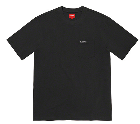 Supreme S/s Pocket Tee Mens Style : Fw21kn88