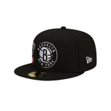 New Era 5950 Brooklyn Nets Fitted Hat Unisex Style : 60224620