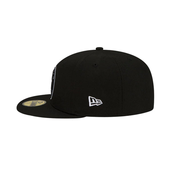 New Era 5950 Brooklyn Nets Fitted Hat Unisex Style : 60224620