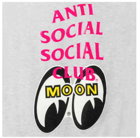 Anti Social Social Club X Mooneyes Stacked Hoodie Mens Style : 7012187