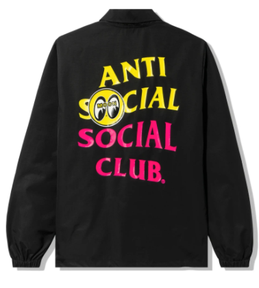 Anti Social Social Club X Mooneyes Curbed Coaches Jacket Mens Style : 7012125