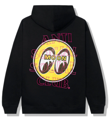 Anti Social Social Club X Mooneyes Stacked Hoodie Mens Style : 7012187