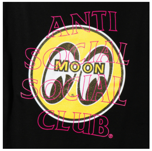 Anti Social Social Club X Mooneyes Stacked Hoodie Mens Style : 7012187