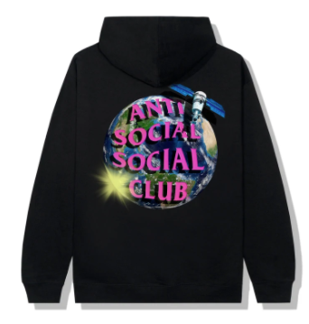 Anti Social Social Club Worldwide Hoodie Mens Style : 7012422