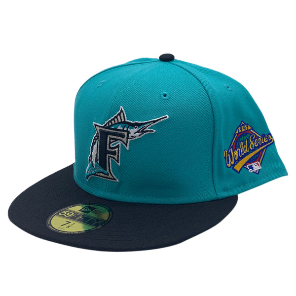 New Era Florida Marlins World Series Wool 59fifty Fitted Unisex Style : 11783654