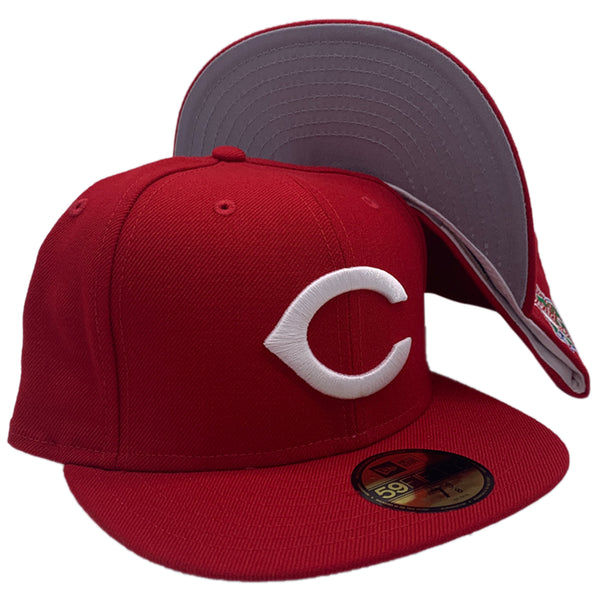 New Era Cincinnati Reds Wool World Series Side Patch 59fifty Fitted Unisex Style : 11941904