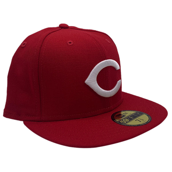 New Era Cincinnati Reds Wool World Series Side Patch 59fifty Fitted Unisex Style : 11941904
