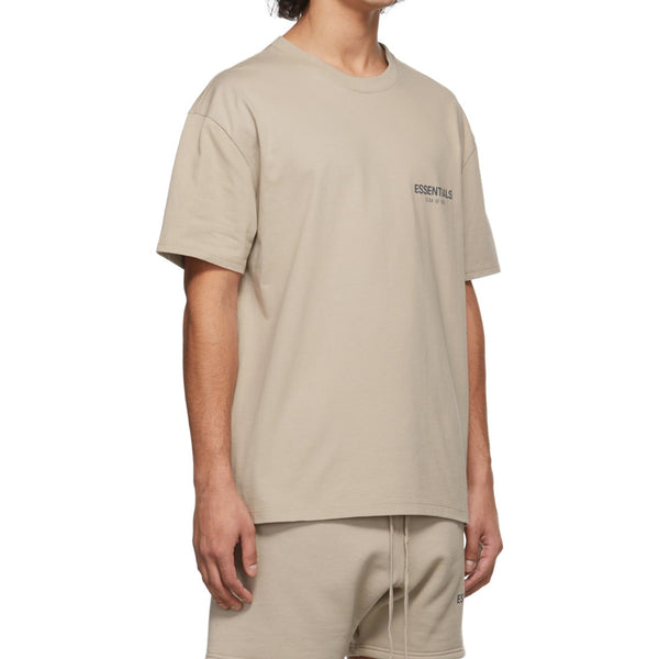 Fear Of God Essentials Exclusive Logo S/s Tee Mens Style : 637195