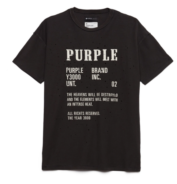 Purple-brand History - Buckshot Tee Mens Style : P101-hbwb122