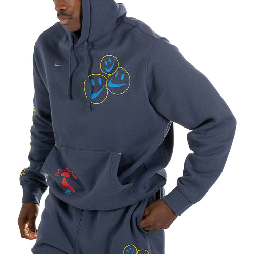 Nike Nsw Club Fleece Smile Pullover Hoodie Mens Style : Dq3520