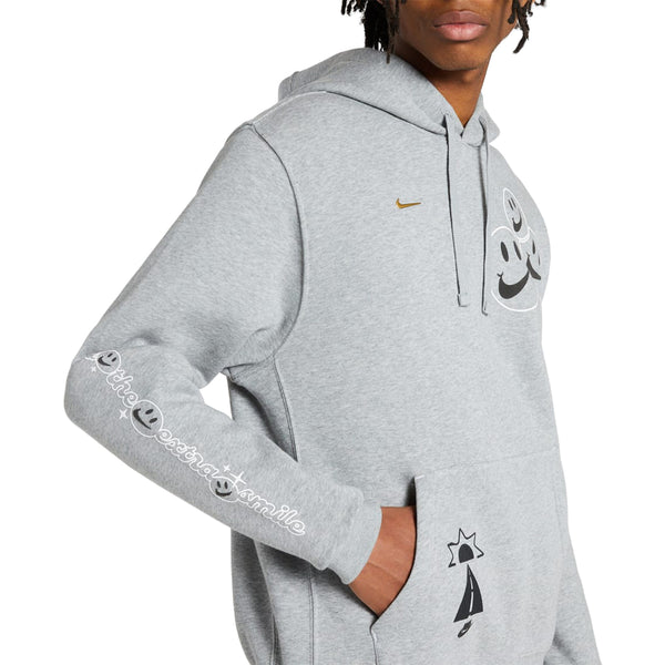 Nike Nsw Club Fleece Smile Pullover Hoodie Mens Style : Dq3520