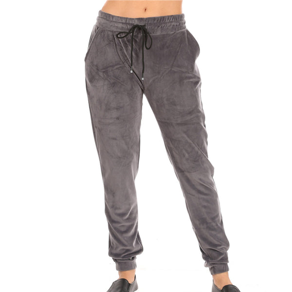 Luzette Velour Jogger Womens Style : J91025vl-sz