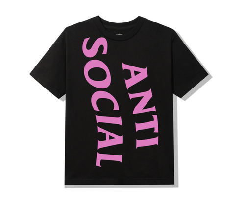 Anti Social Social Club Vertical Horizon Tee Mens Style : 917441