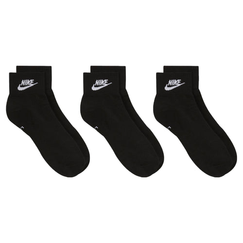 Nike 22  Everyday Essential Ankle Socks - 3 Pack Unisex Style : Dx5074