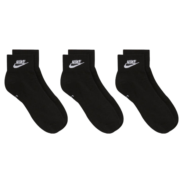 Nike Everyday Essential Ankle Socks - 3 Pack Unisex Style : Dx5074