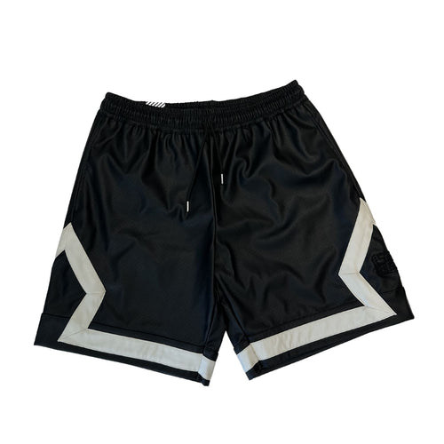 Smoke Rise Perforated Pu Fashion Short Mens Style : Ps22285