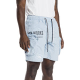 Smoke Rise Printed Utility Fashion Nylon Short Mens Style : Ws22282