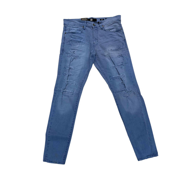 Jordan Craig Ross Fit With Shreds Jeans Mens Style : Jr950r