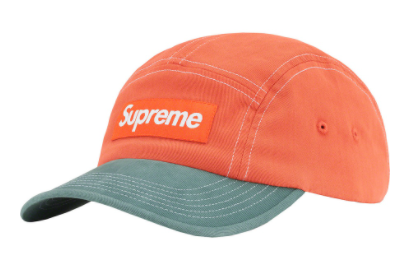 Supreme 2-tone Twill Camp Cap Mens Style : Ss22h134