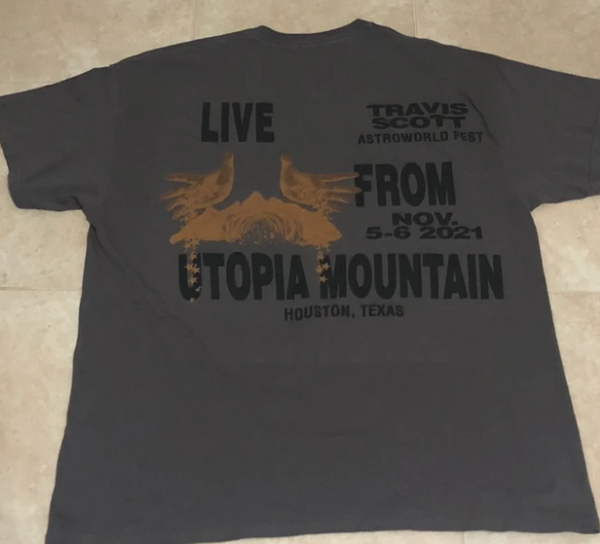 Travis Scott Astrofest Flower Portal Tee Mens Style : Af21-ss08