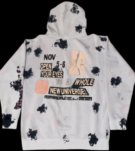 Travis Scott Astrofest See You Tie Dye Hoodie Mens Style : Af21-hs18