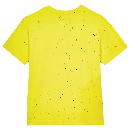 Purple-brand Jersey Stencil Logo W/paint S/s Tee Mens Style : P104-jysp222