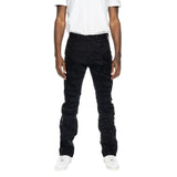 Smoke Rise Rip & Repair Stacked Flare Fashion Jean Mens Style : Jp22349