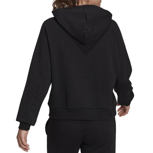 Adidas Essentials Outlined Logo Hoodie Womens Style : Hc9181
