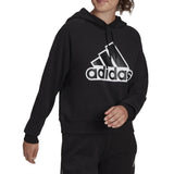 Adidas Essentials Outlined Logo Hoodie Womens Style : Hc9181