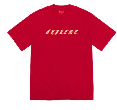 Supreme Flames S/s Top Mens Style : Ss22kn81