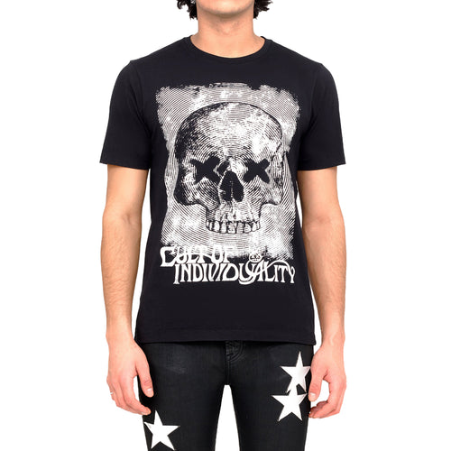 Cult Of Individuality  S/s Crew Tee Blur Mens Style : 621b12-k73