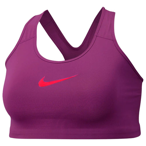 Nike Swoosh Medium-support Non-padded Sports Bra (Plus Size) Womens Style : Bq0973