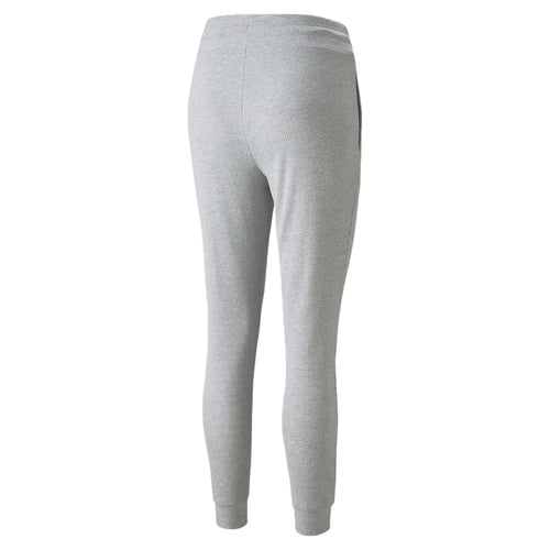 Puma Classics Ribbed Slim-fit Pants Womens Style : 536014