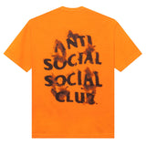 Anti Social Social Club The Notebook Orange Tee Mens Style : 939054