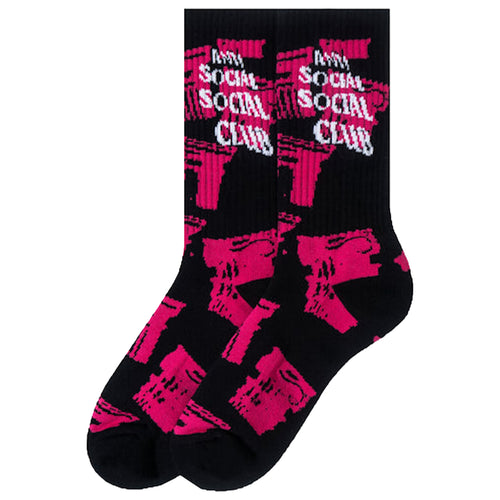 Anti Social Social Club Collapse Socks Mens Style : 939092