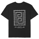 Purple-brand Textured Jersey Ss Tee-meander Chain Mens Style : P104-jbsc322