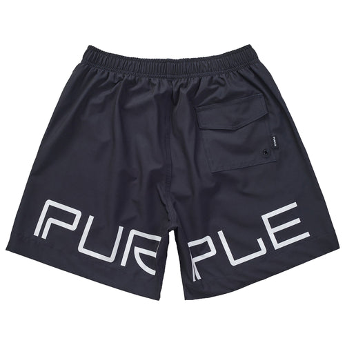 Purple-brand Printed All Round Short-wordmark Mens Style : P504-pbls322