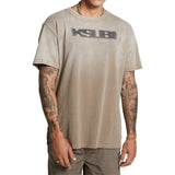 Ksubi Sott Biggie Ss Tee Clay Tee Mens Style : 5000007186