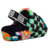 Ugg Fluff Yeah Slide Checks Womens Style : 1135510