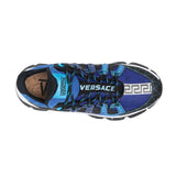 Versace Sneakers Mix Tessuti+pelle Mens Style : Dsu8094-D17Tcg