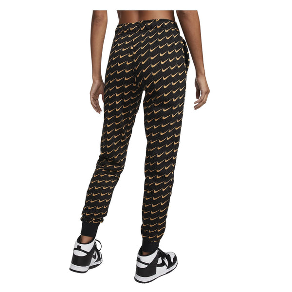 Nike Sportswear Club Fleece Mid-rise Monogram Pants Womens Style : Dz3088
