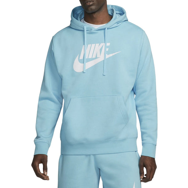 Nike Sportswear Club Fleece Graphic Pullover Hoodie Mens Style : Bv2973